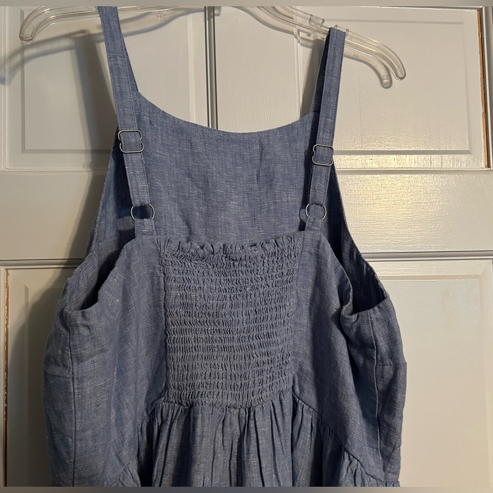 Lands’ End denim maxi dress size 1X - Picture 8 of 10